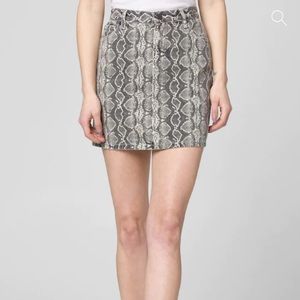 Blank NYC The Jane Skirt in Snake Along